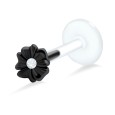 Lily Flower Shaped Labrets Push-in LA-1037